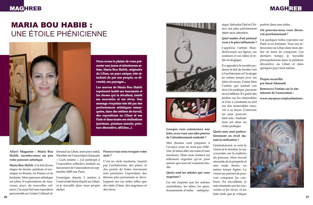 An article in Afiavi magazine
